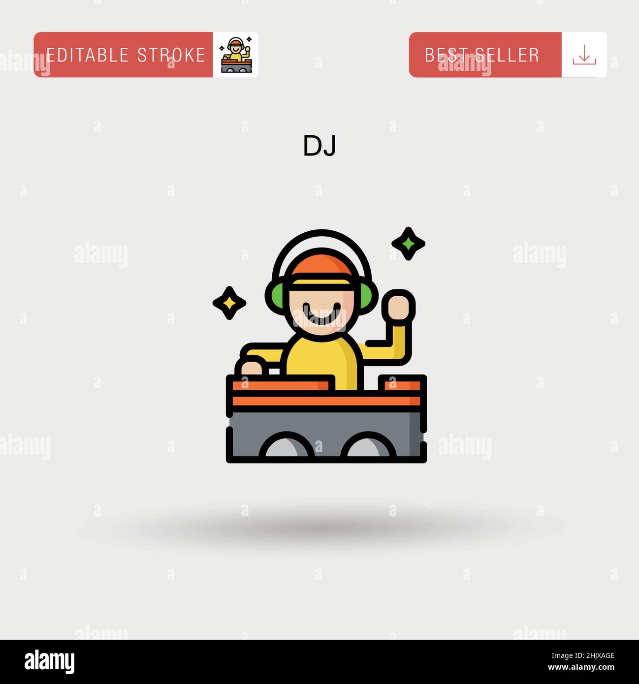 Mixing deck Stock Vector Images - Alamy