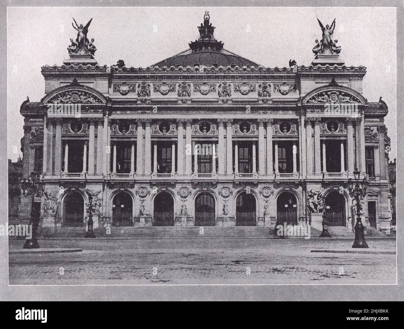 The Opera House. Paris. France (1925 Stock Photo - Alamy