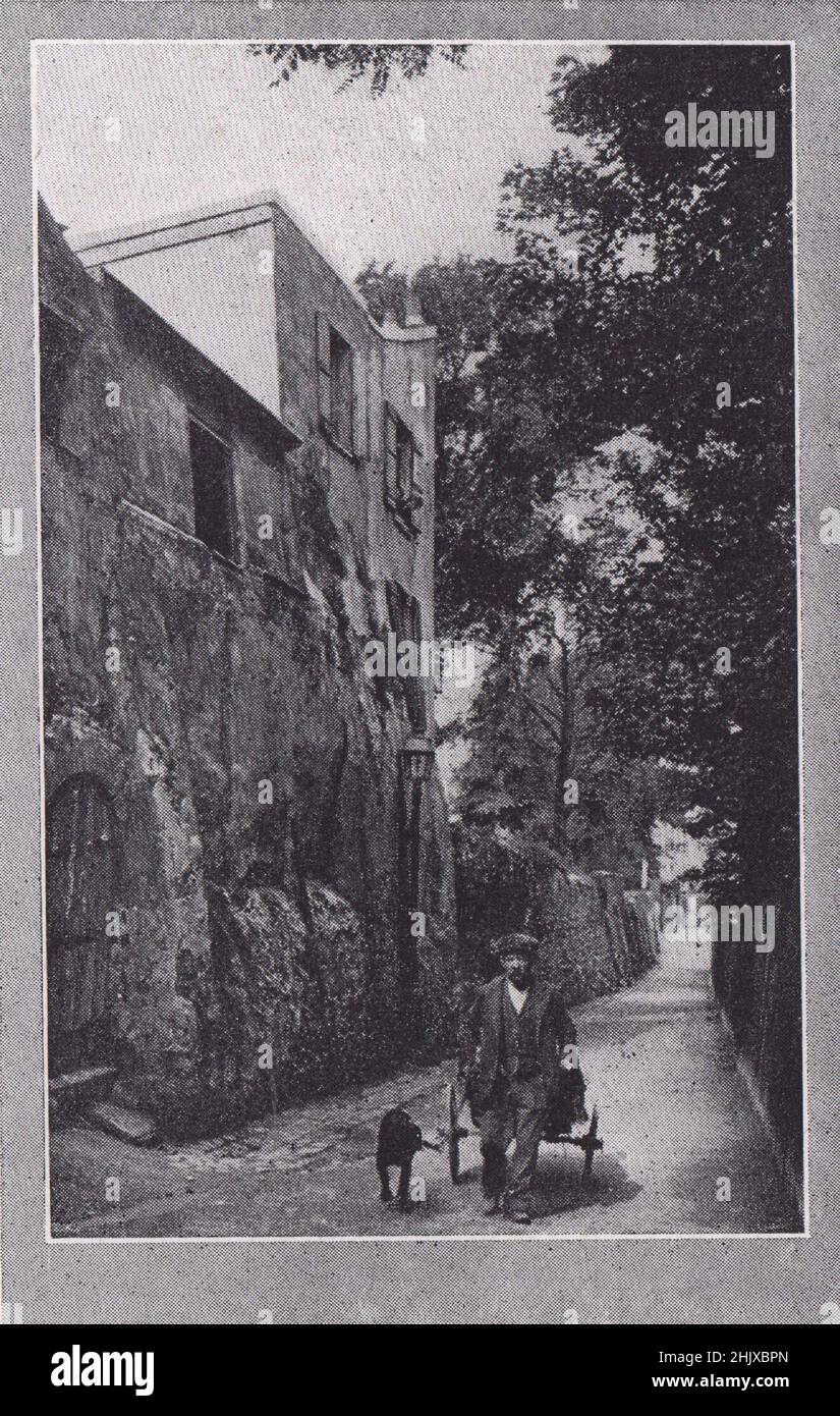 Rue St. Vincent, Montmartre. Paris. France (1925 Stock Photo Alamy