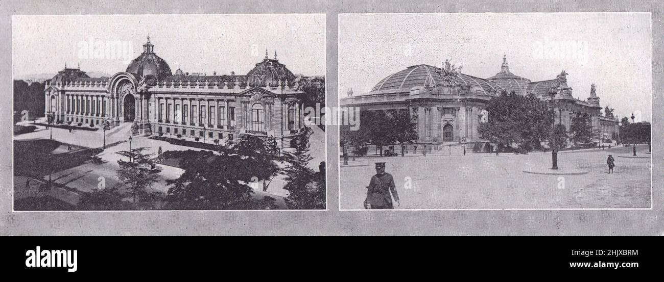 Petit Palais, Grand Palais. Paris. France (1925) Stock Photo