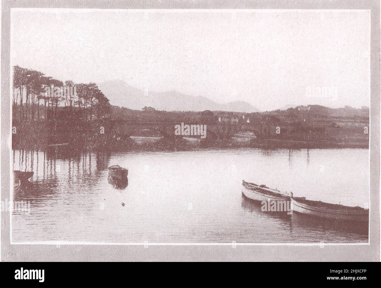 A view near St. Jean de Luz. Pyrénées-Atlantiques. France (1925) Stock Photo