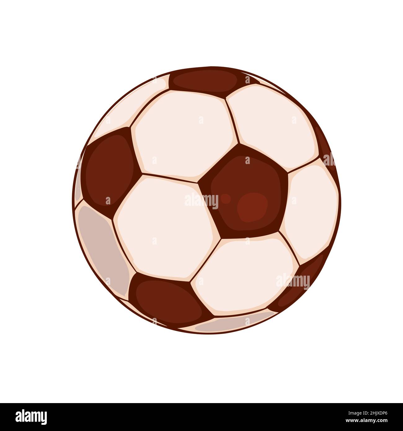 Soccer ball object. Vector illustration Stock Vector Image & Art Alamy
