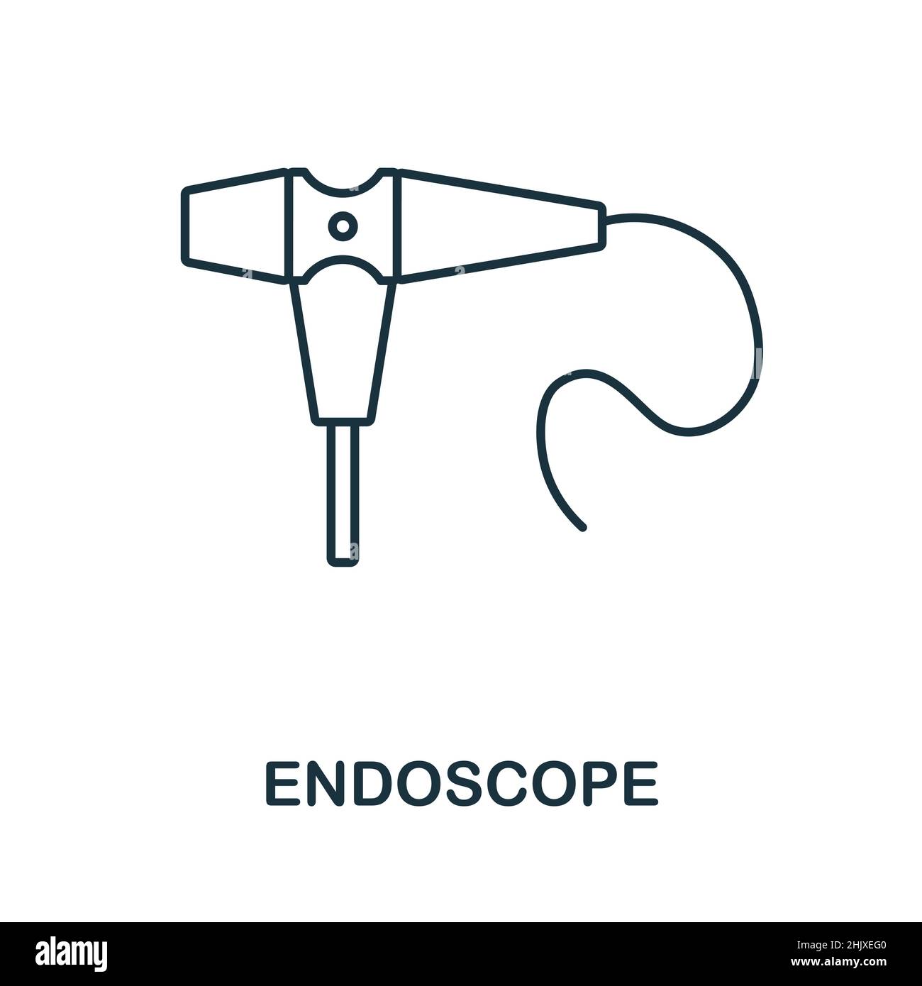Endoscope Stock Vector Images Alamy