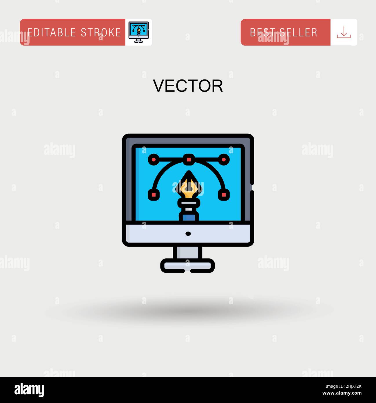 Vector Simple vector icon Stock Vector Image & Art - Alamy