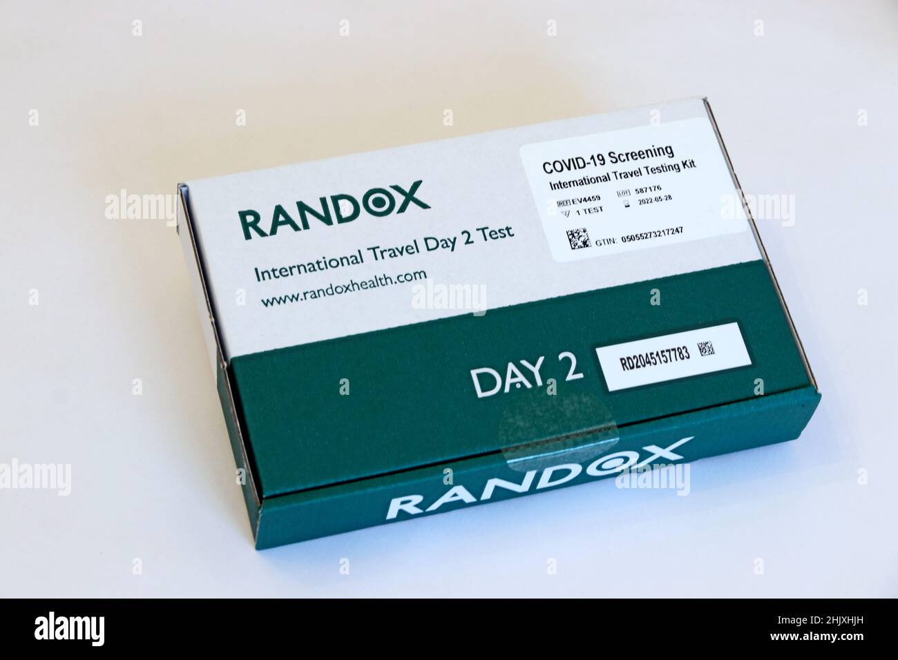 Randox Covid19 PCR testing kit Stock Photo Alamy