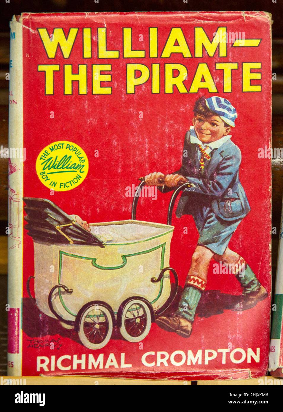 William - The Pirate old hardback book by Richmal Crompton, close up, UK Stock Photo