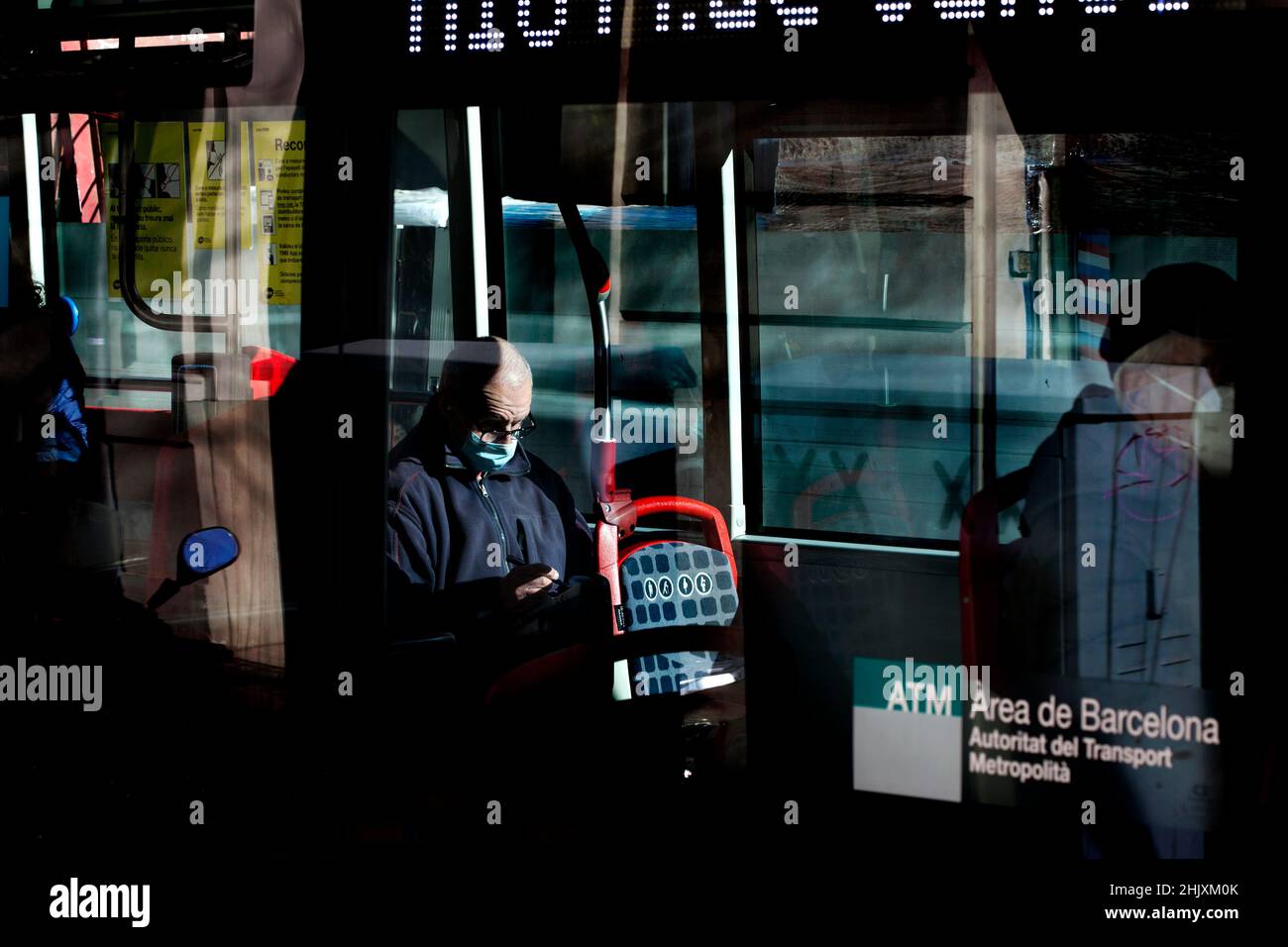 Bald man head on bus hires stock photography and images Alamy