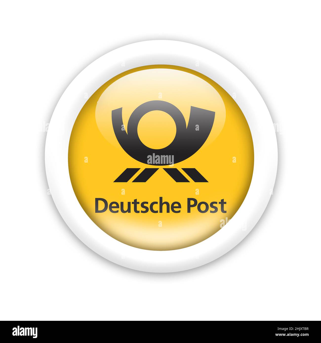 Deutsche Post logo Stock Photo - Alamy