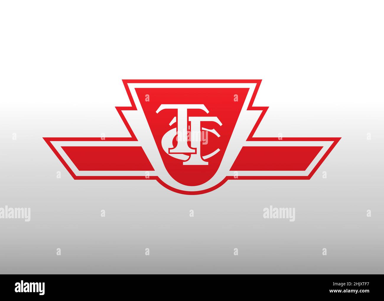 toronto-transit-commission-logo-stock-photo-alamy