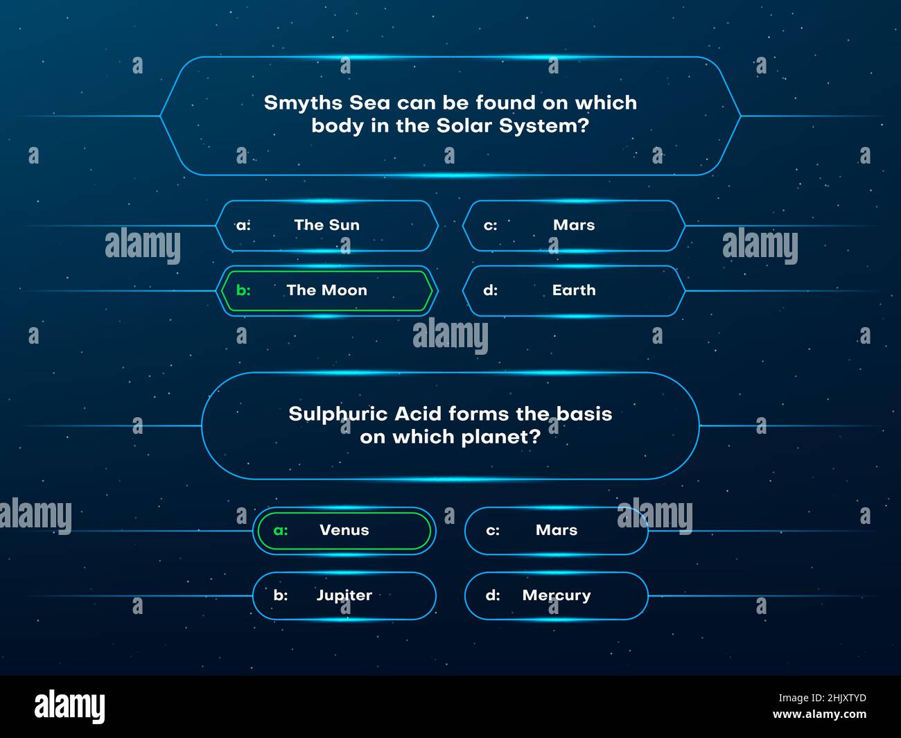 Trivia app Stock Vector Images Alamy