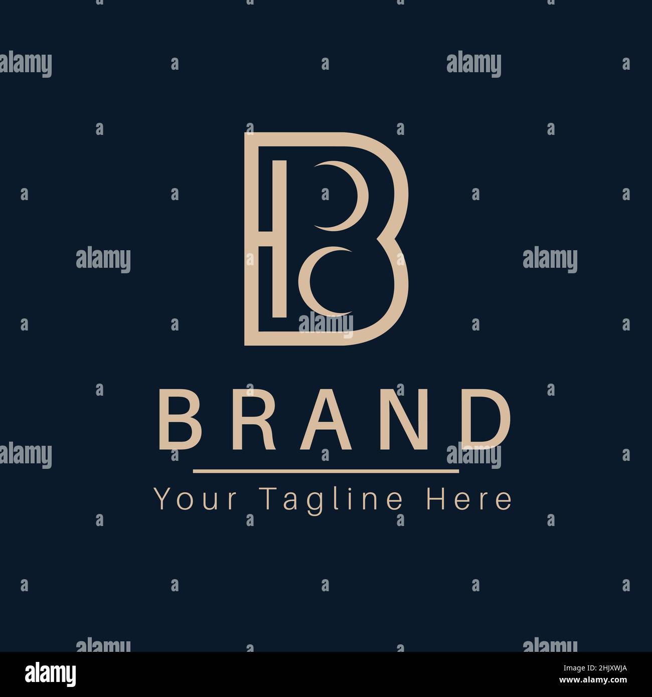 Abstract business logo design. Stock Vector