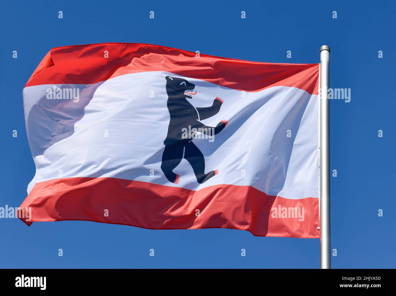 Berliner Flagge Stock Photo