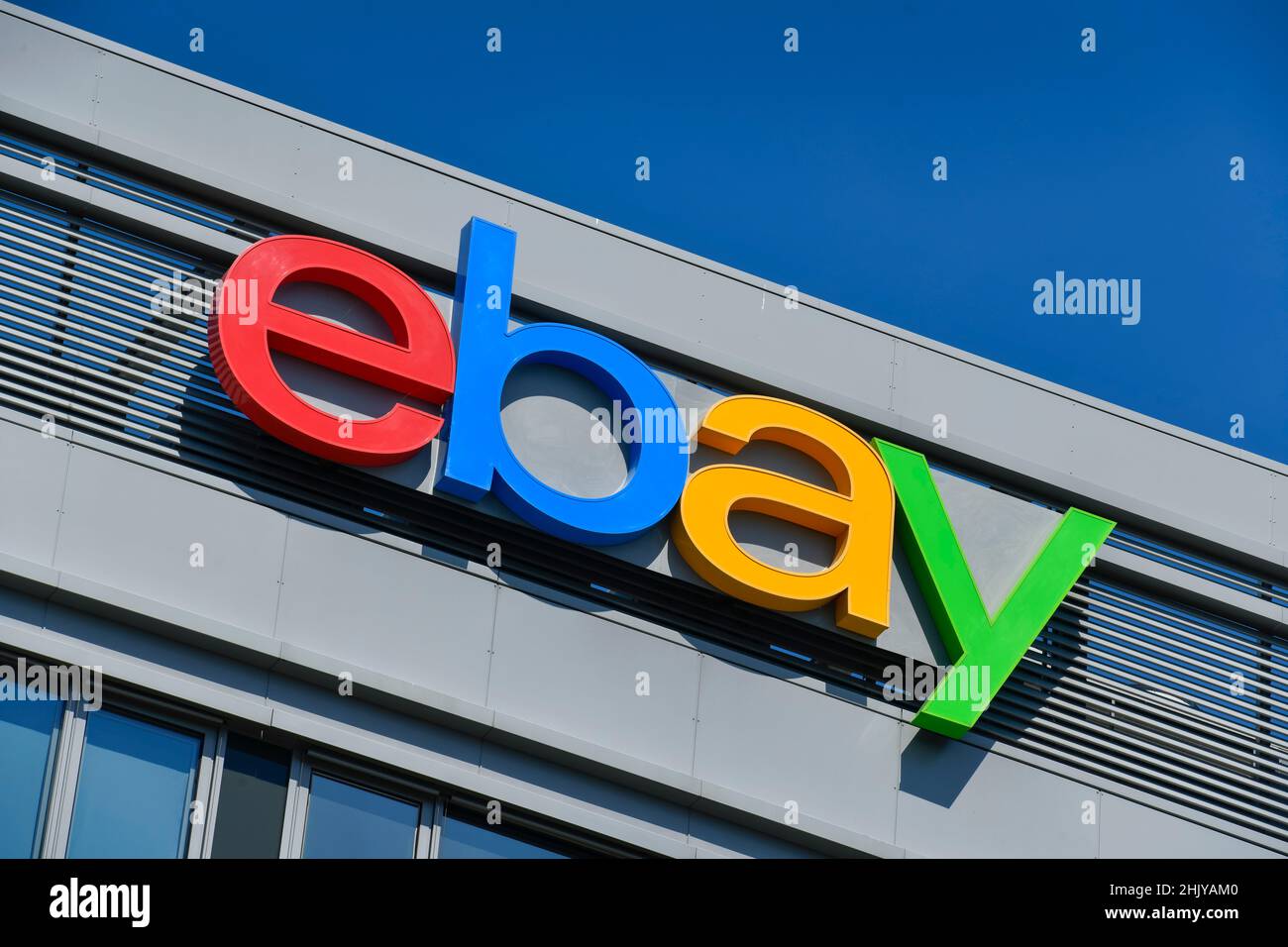 Ebay, Verwaltung, Europarc Dreilinden, Kleinmachnow, Brandenburg Stock Photo