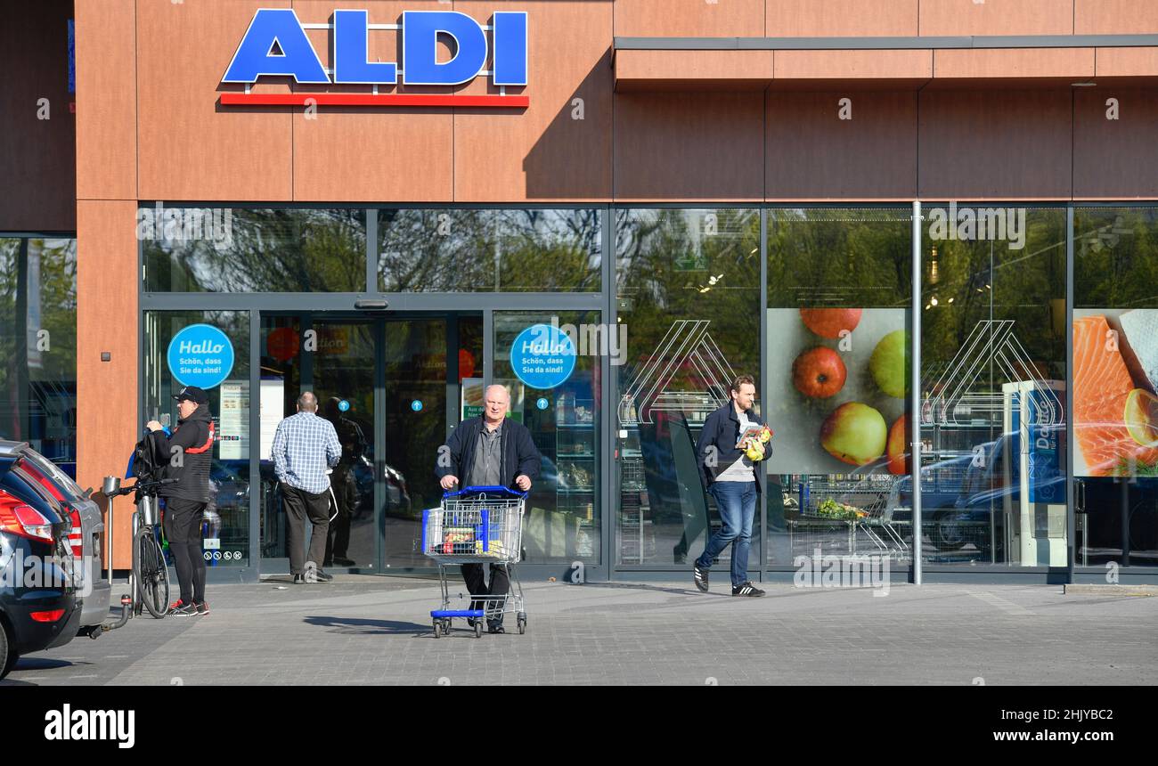Aldi, Großbeerenstraße, Mariendorf, TempelhofSchöneberg, Berlin
