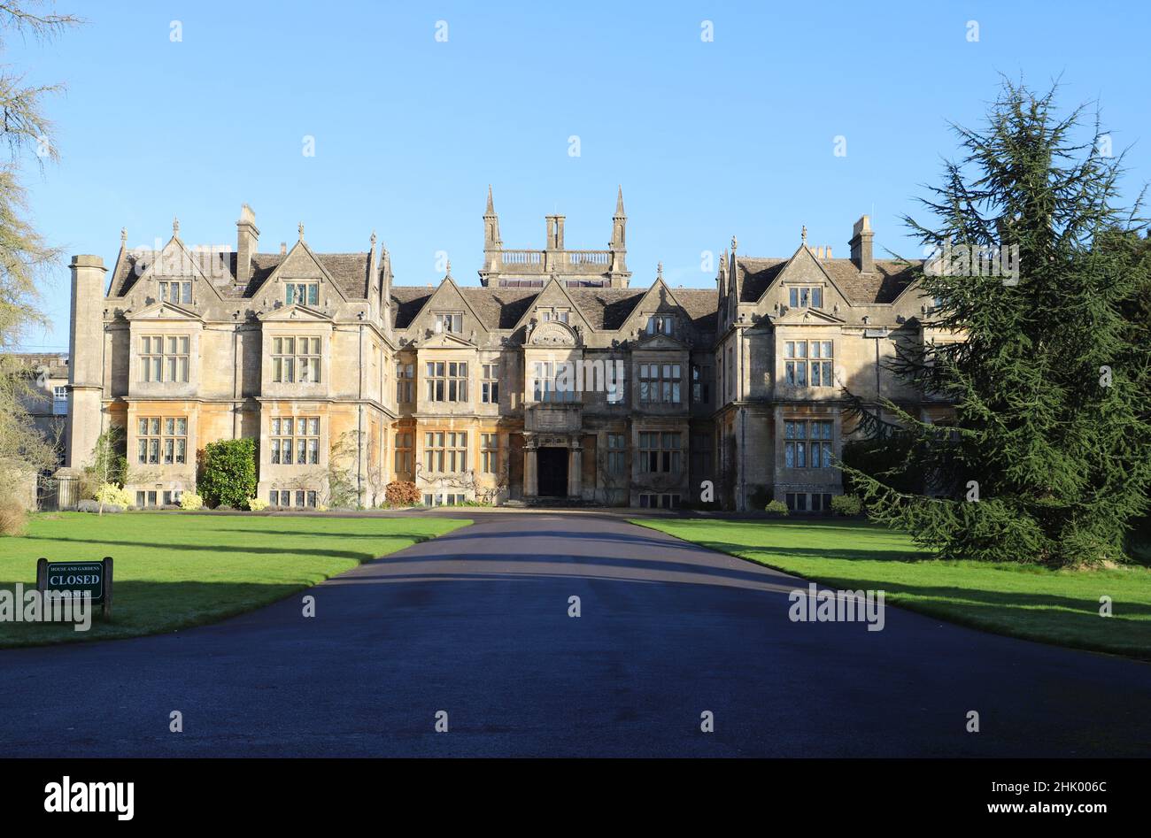 Corsham Court, Corsham, Wiltshire, home of Baron Methuen, James Methuen-Campbell Stock Photo