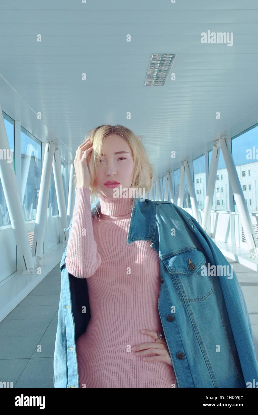 Beautiful Asian Girl Candid Portrait Stock Photo - Alamy