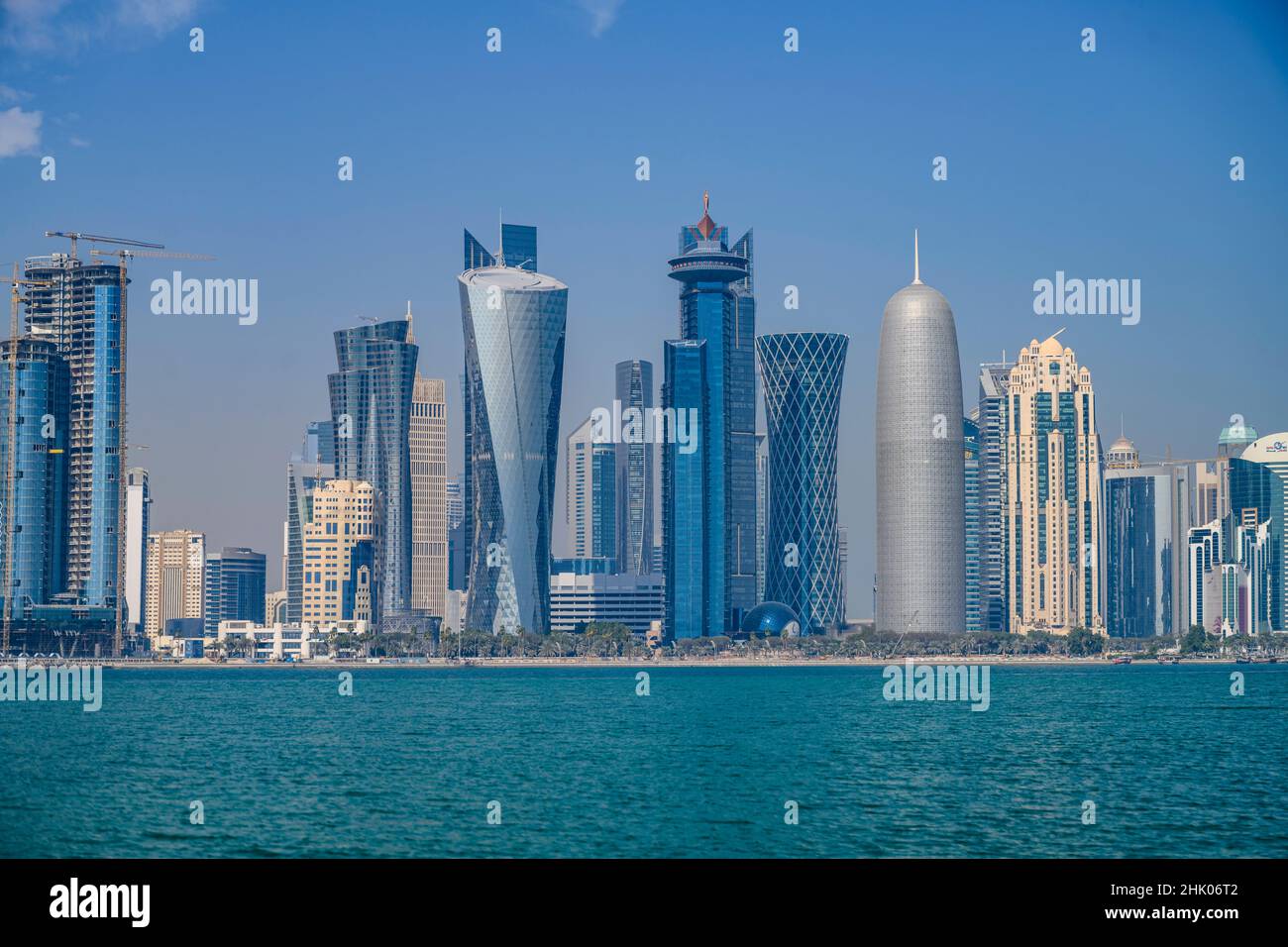 Doha waterfront architecture hi-res stock photography and images - Alamy