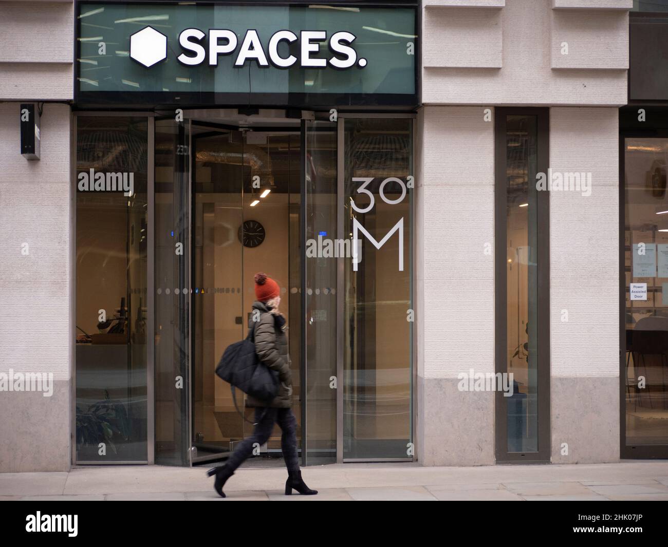 Spaces Virtual offices in Central London Stock Photo - Alamy