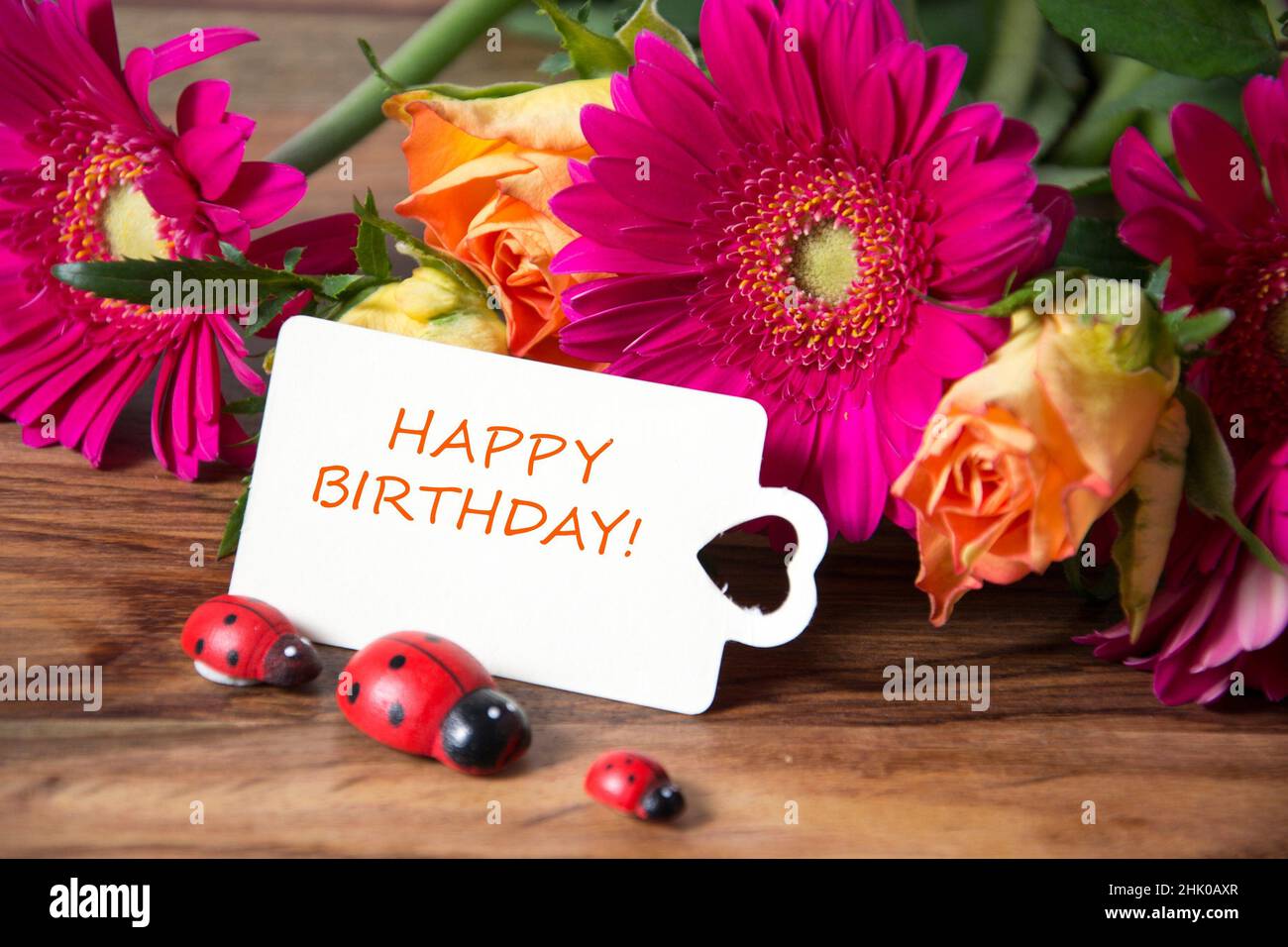 Happy birthday wishes hi-res stock photography and images - Alamy