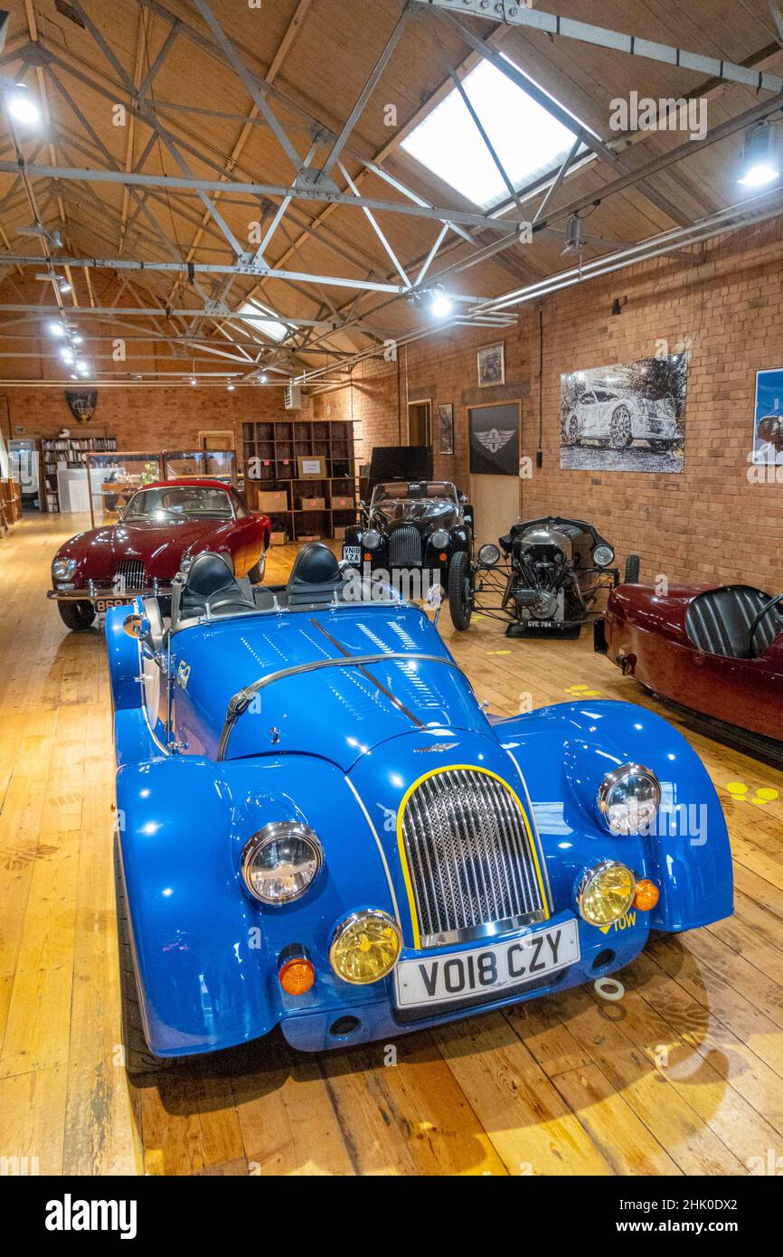 Cars in the museum of cars in Malvern Link Worcestershire Stock