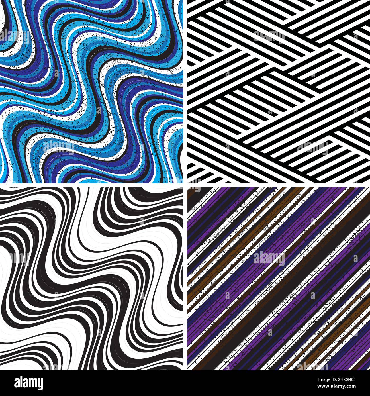 4 different vector patterns in the same package(eps). One pattern is ...