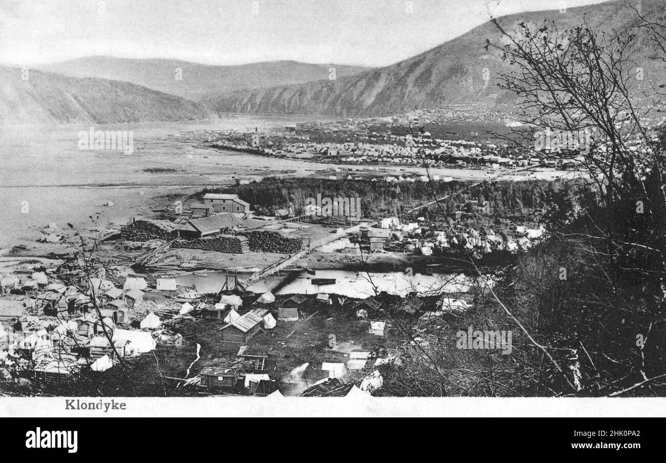 Dawson City in 19th Century. The Klondike or Clondike is a region of