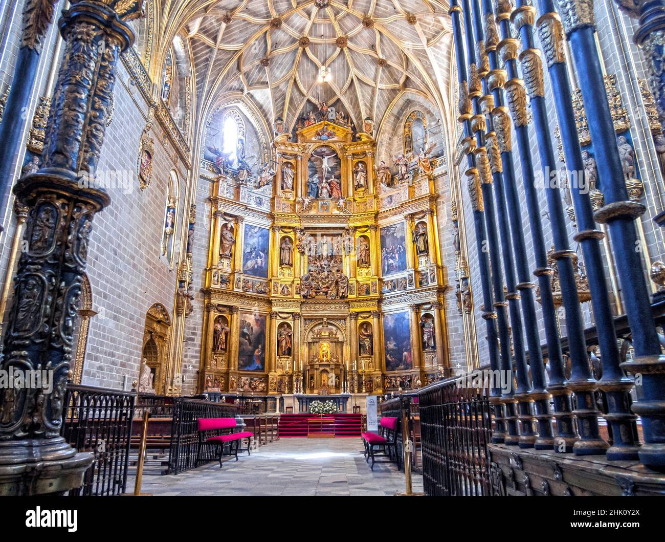 Plasencia Cathedral. Caceres. Estremadura. Spain. Stock Photo
