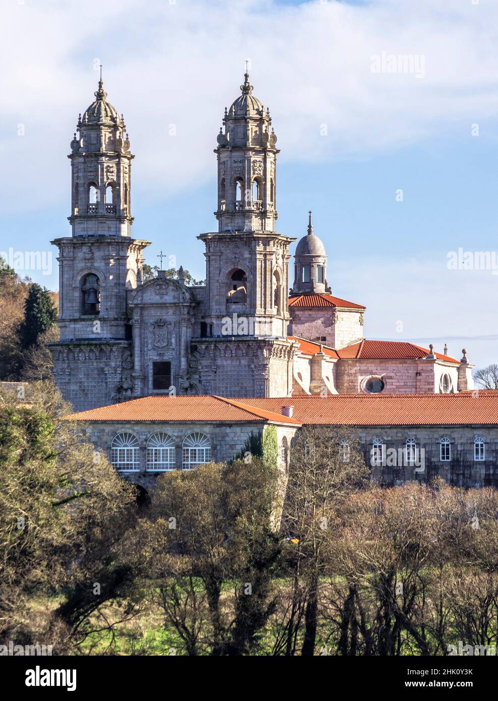Monastery of Santa Maria de Sobrado. La Coruna. Galicia. Spain. Stock Photo