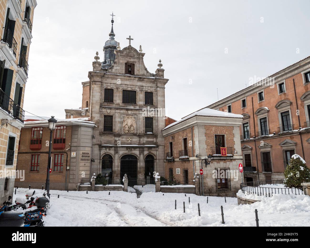 Catedral castrense o de las Fuerzas Armadas. Madrid. España. Stock Photo