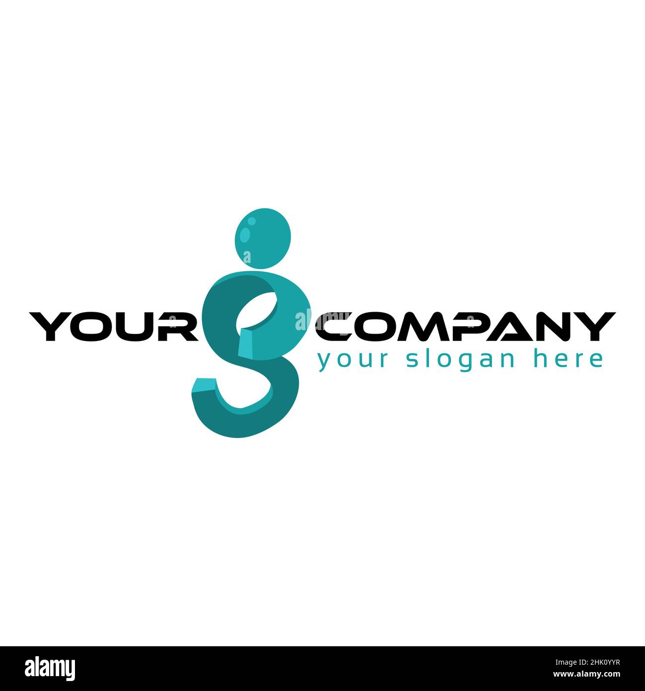 Letter S People Logo vector. Vector Illustration on white background Stock Vector