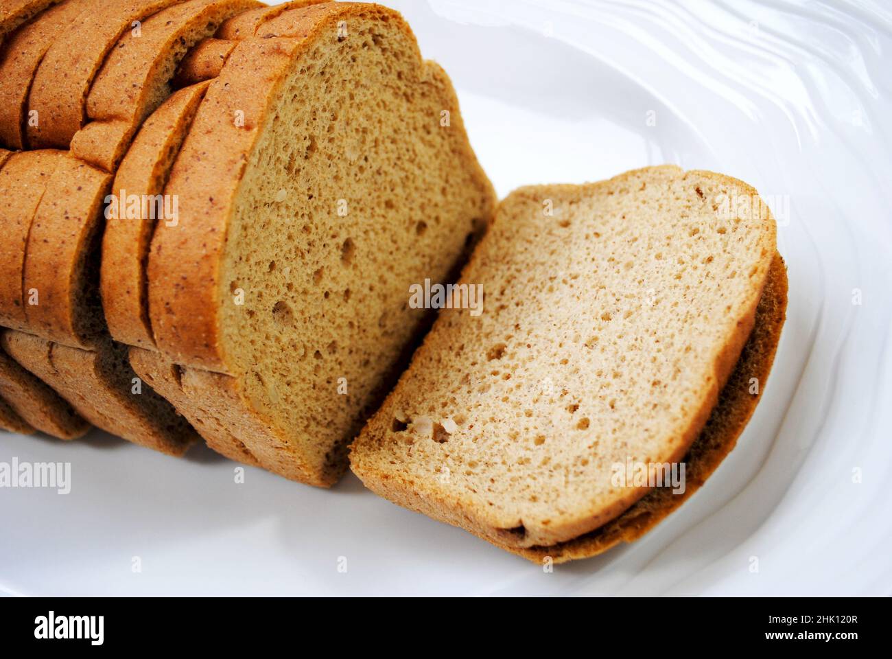 Healthy Keto Friendly Wheat Multi Seed Bread Stock Photo
