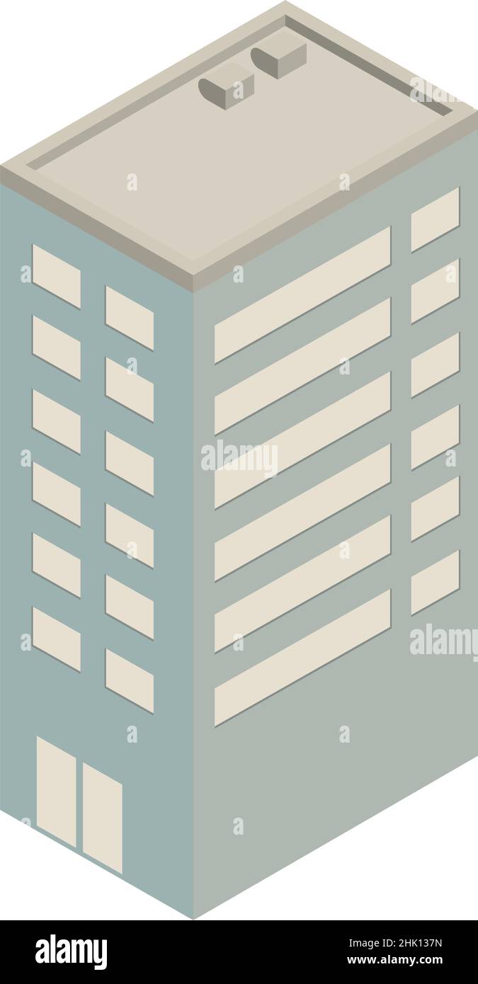 isometric urban skyscraper Stock Vector Image & Art - Alamy