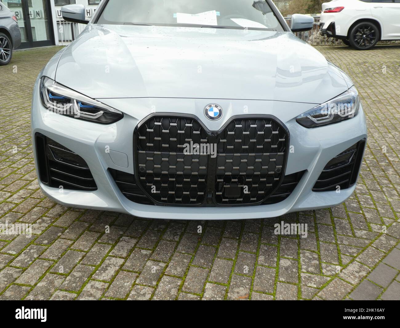 Cologne, Germany. 23rd Jan, 2022. Logo, lettering of the car ...