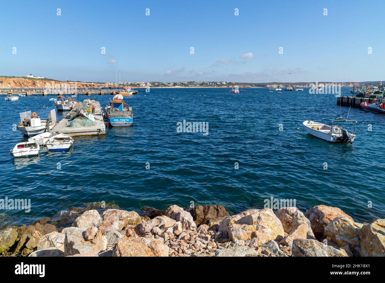 Porto da Baleeira, Sagres Portugal Stock Photo Alamy
