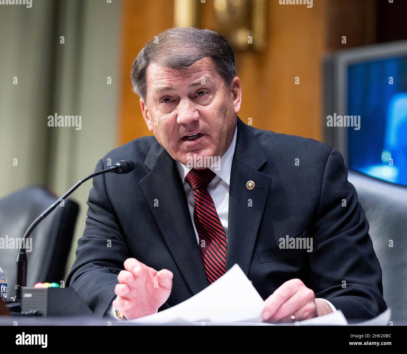 Michael Rounds Washington, United States. 01st Feb, 2022. U.S. Senator Mike Rounds (R ...