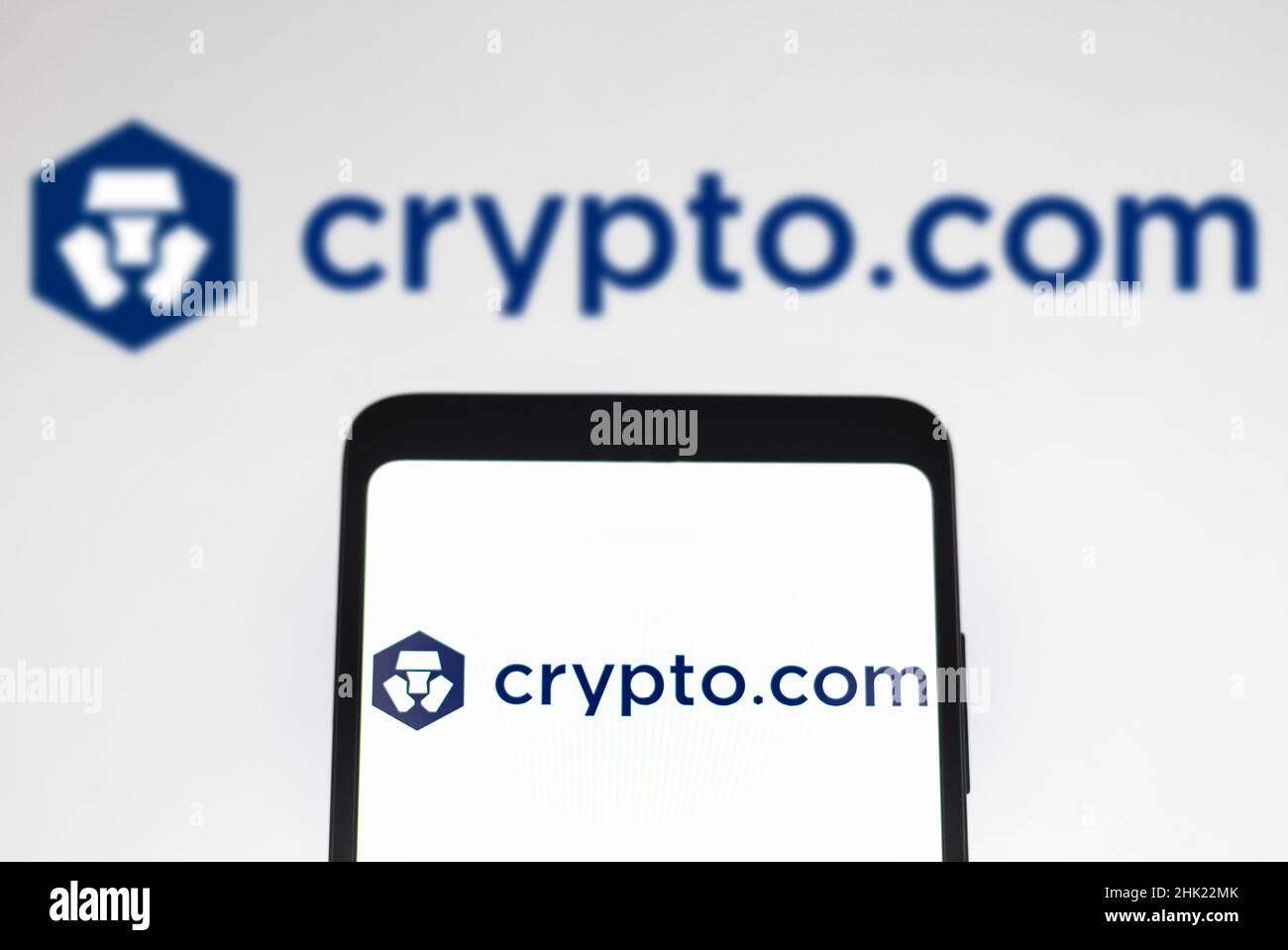 Crypto com sign hi-res stock photography and images - Alamy