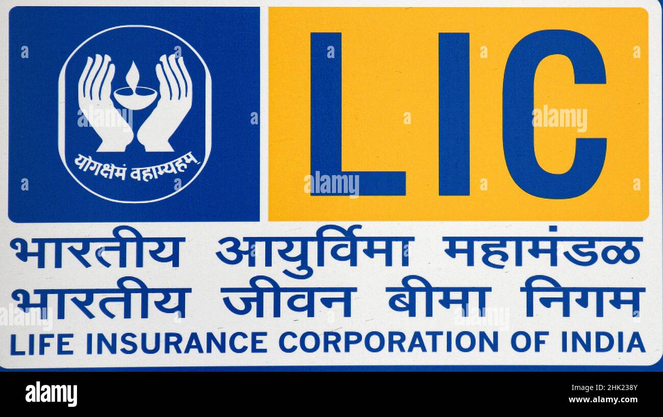 Mumbai, India. 28th Jan, 2022. The Life Insurance Corporation Of India ...