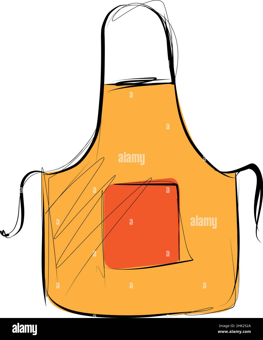 Kitchen apron Stock Vector Images - Alamy