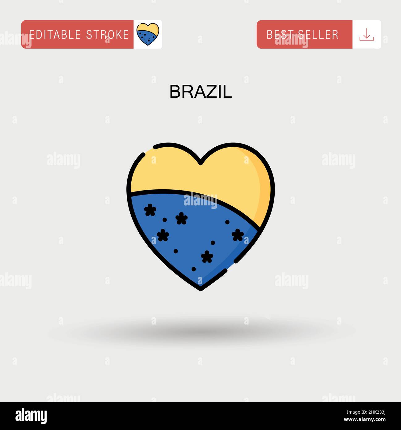 Brasil border Stock Vector Images - Alamy