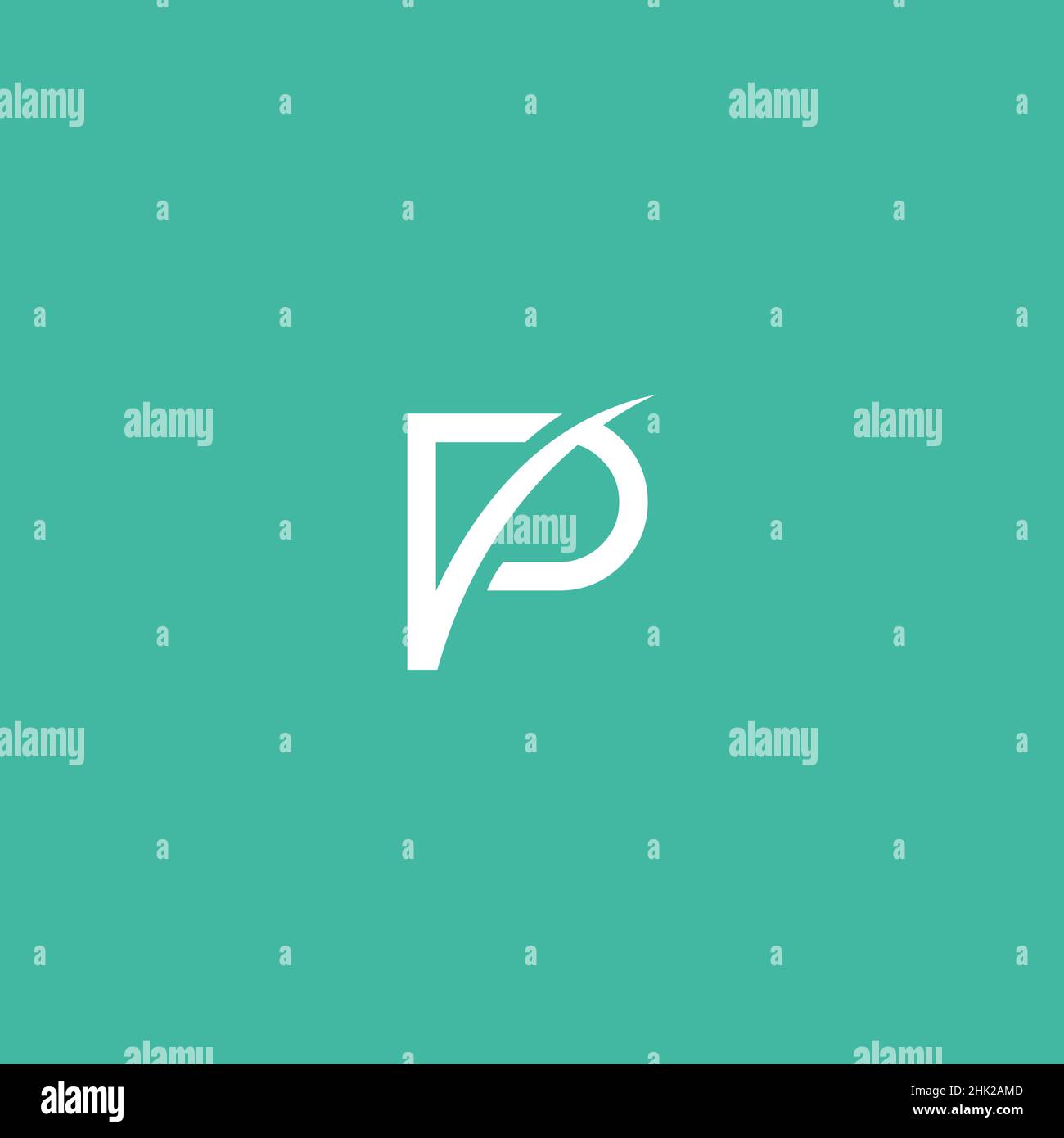 Amazing and modern initial letter P design 4 Stock Vector Image & Art ...