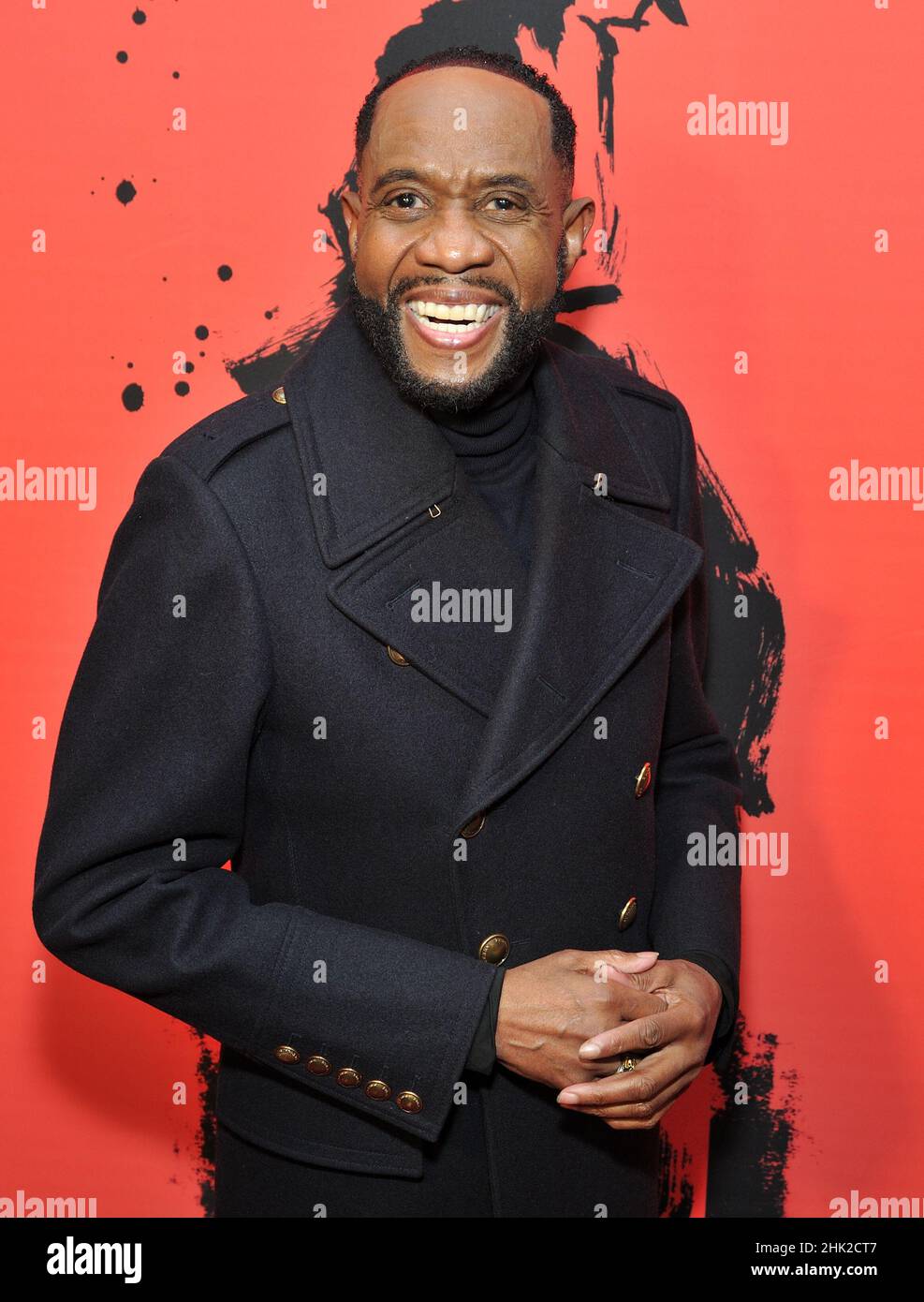 New York, USA. 01st Feb, 2022. Freddie Jackson attends the opening of ...