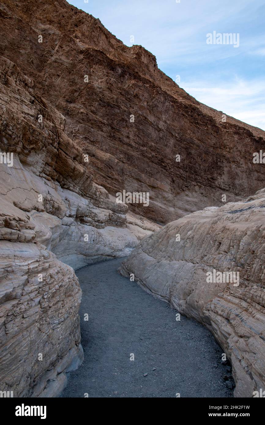 Mosaic Canyon features fascinating geological formations, and is a huge