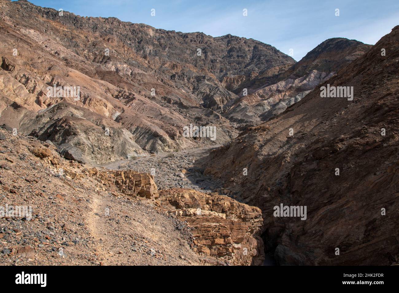 Mosaic Canyon features fascinating geological formations, and is a huge
