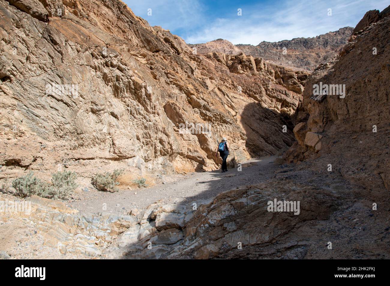Mosaic Canyon features fascinating geological formations, and is a huge