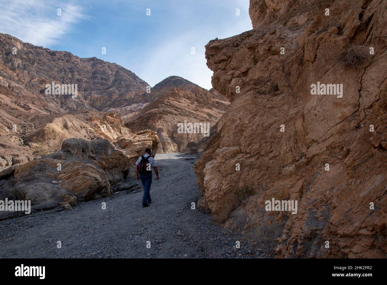 Mosaic Canyon features fascinating geological formations, and is a huge
