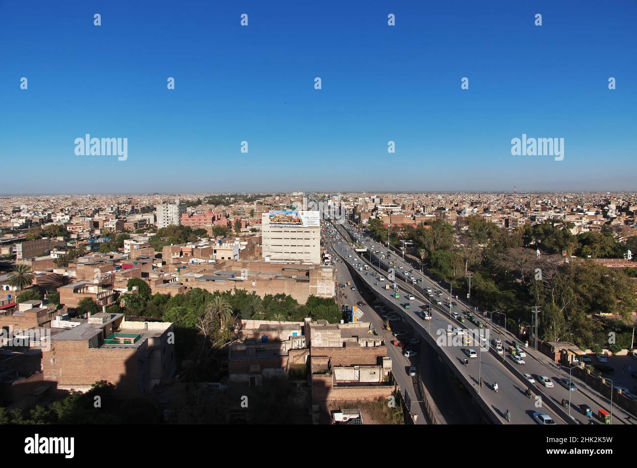 The panoramic view of Peshawar, Pakistan Stock Photo - Alamy