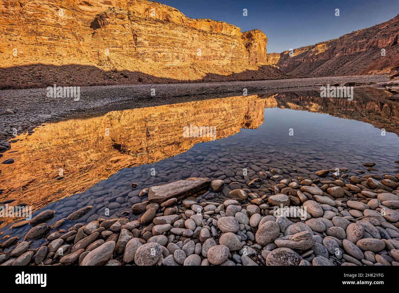 Pool, Colorado River, Moab, Utah Stock Photo - Alamy