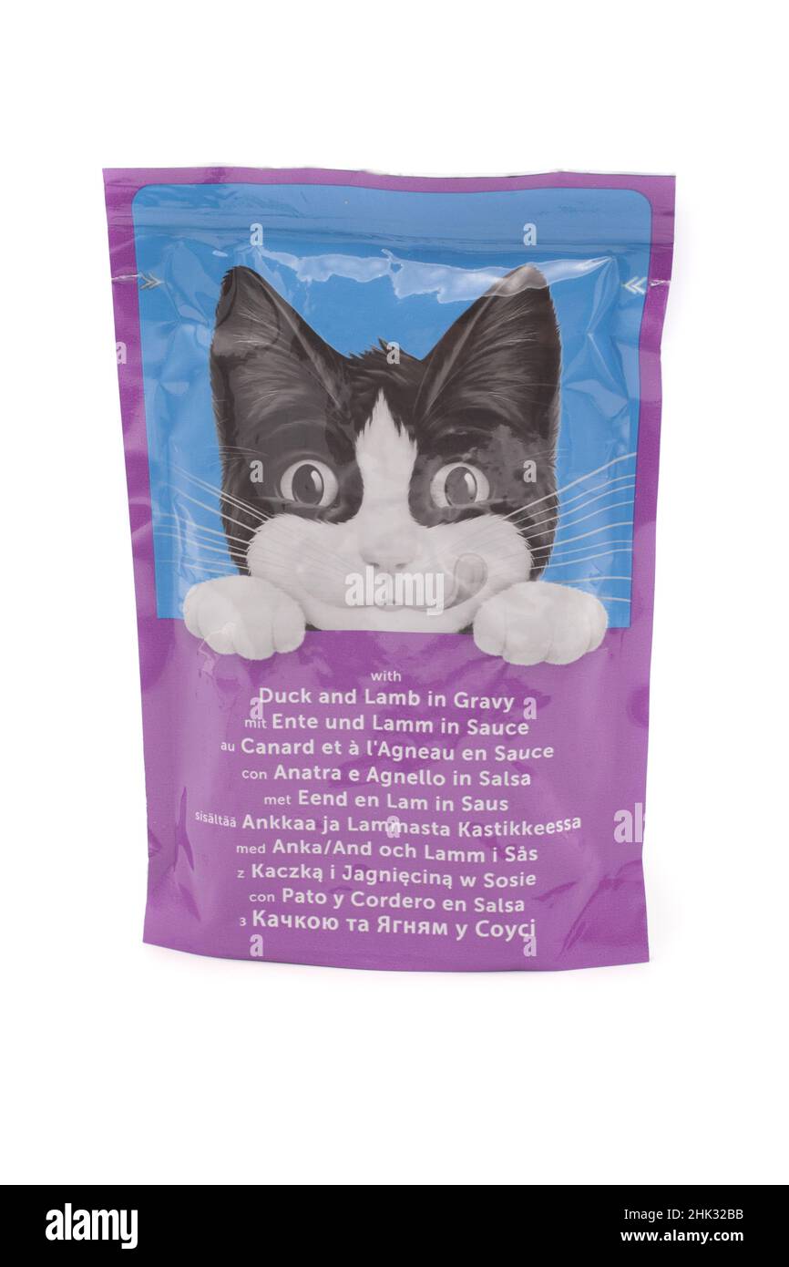 A studio photograph of Felix cat food Stock Photo Alamy