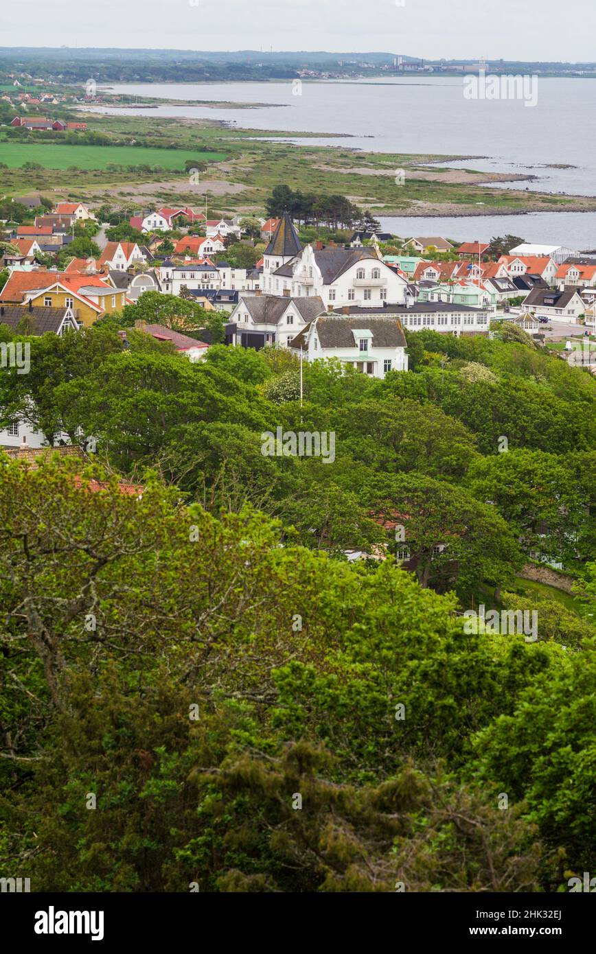 Sweden, Scania, Molle, town view Stock Photo