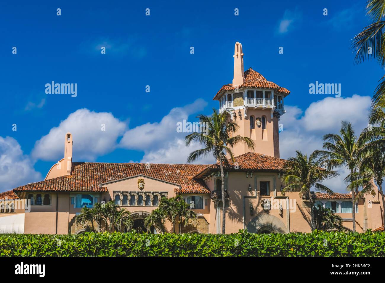 Mar-A-Lago, Palm Beach, Florida Stock Photo - Alamy